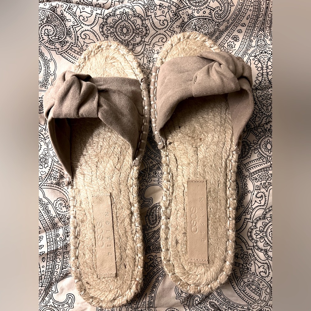 ASOS Design Espadrille Platform Sandals!